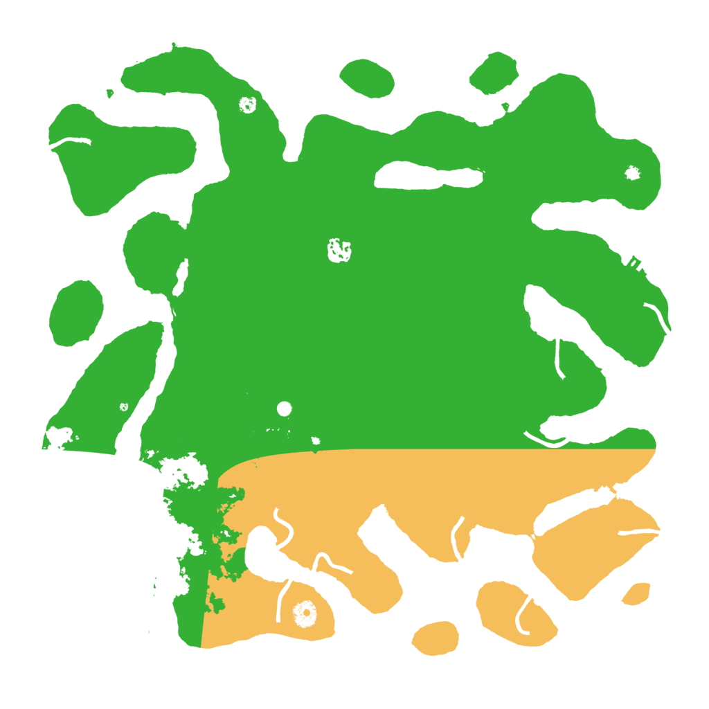 Biome Rust Map: Procedural Map, Size: 4200, Seed: 4827