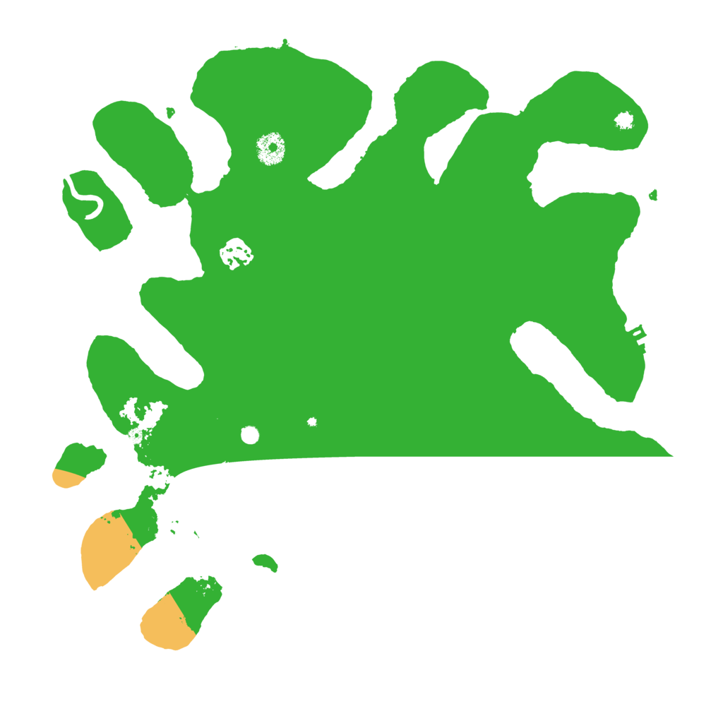 Biome Rust Map: Procedural Map, Size: 3500, Seed: 1400751961