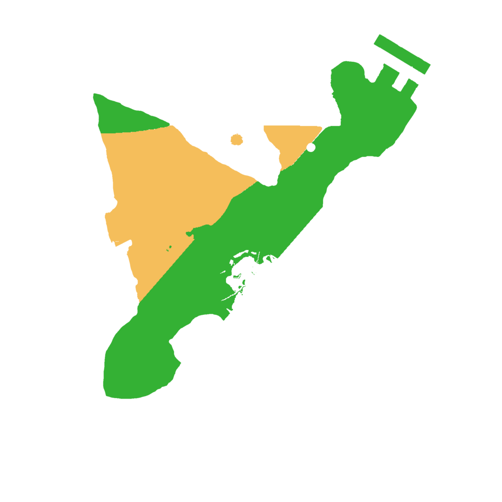 Biome Rust Map: Procedural Map, Size: 1700, Seed: 4311