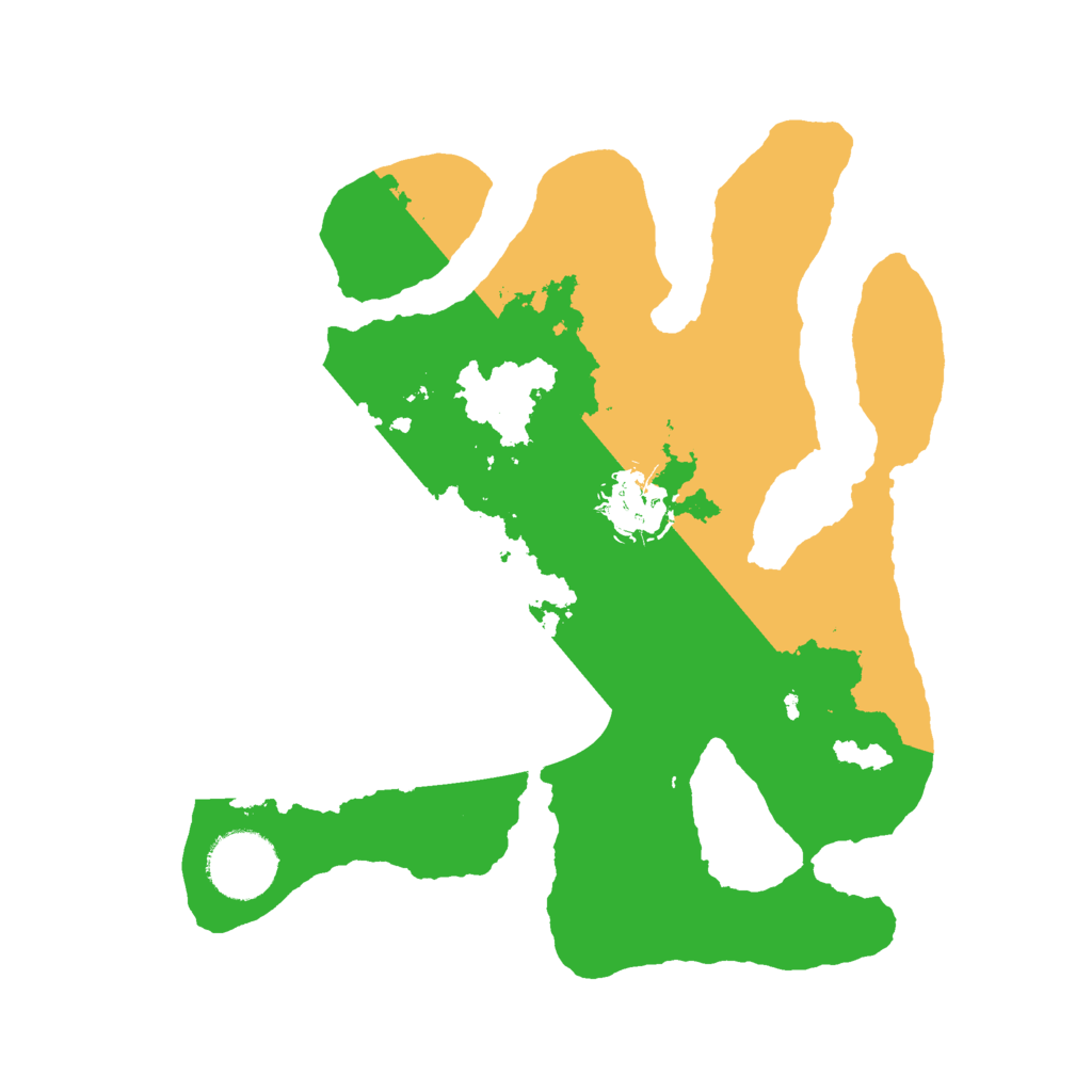 Biome Rust Map: Barren, Size: 2800, Seed: 465121