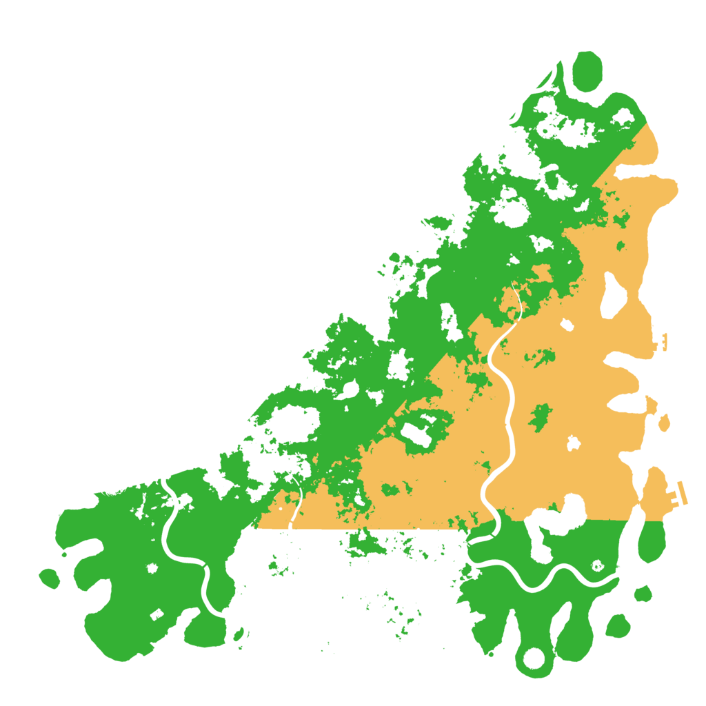 Biome Rust Map: Procedural Map, Size: 6000, Seed: 761788340