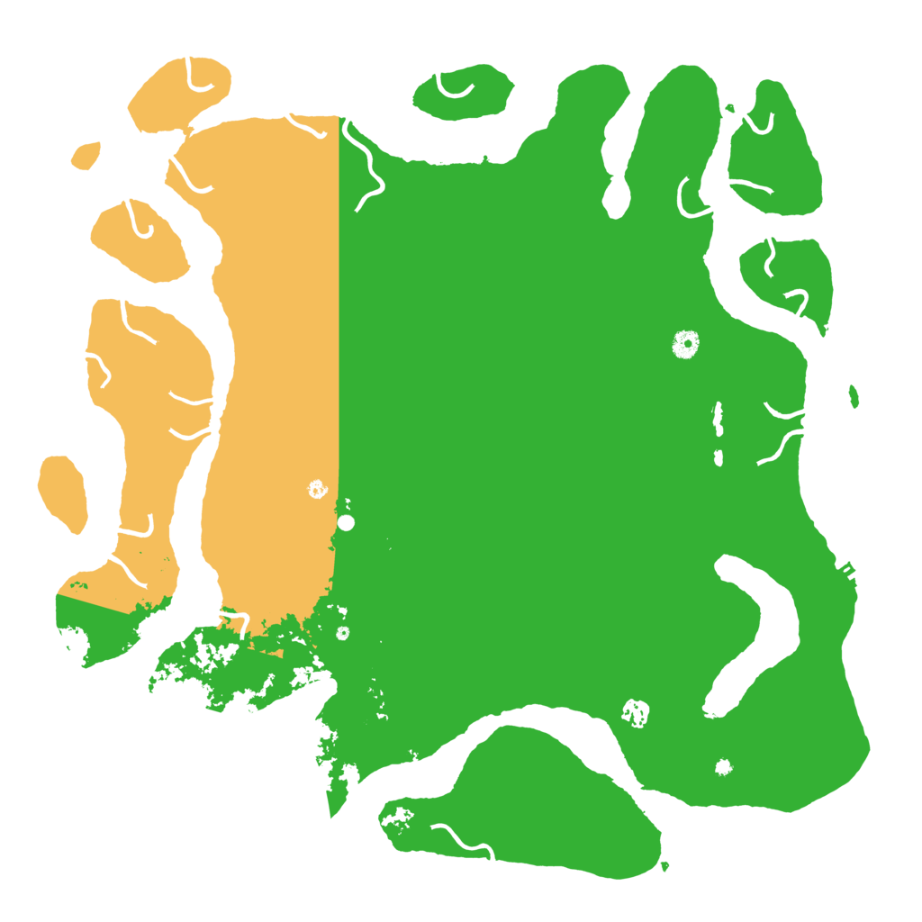 Biome Rust Map: Procedural Map, Size: 4947, Seed: 2147483647