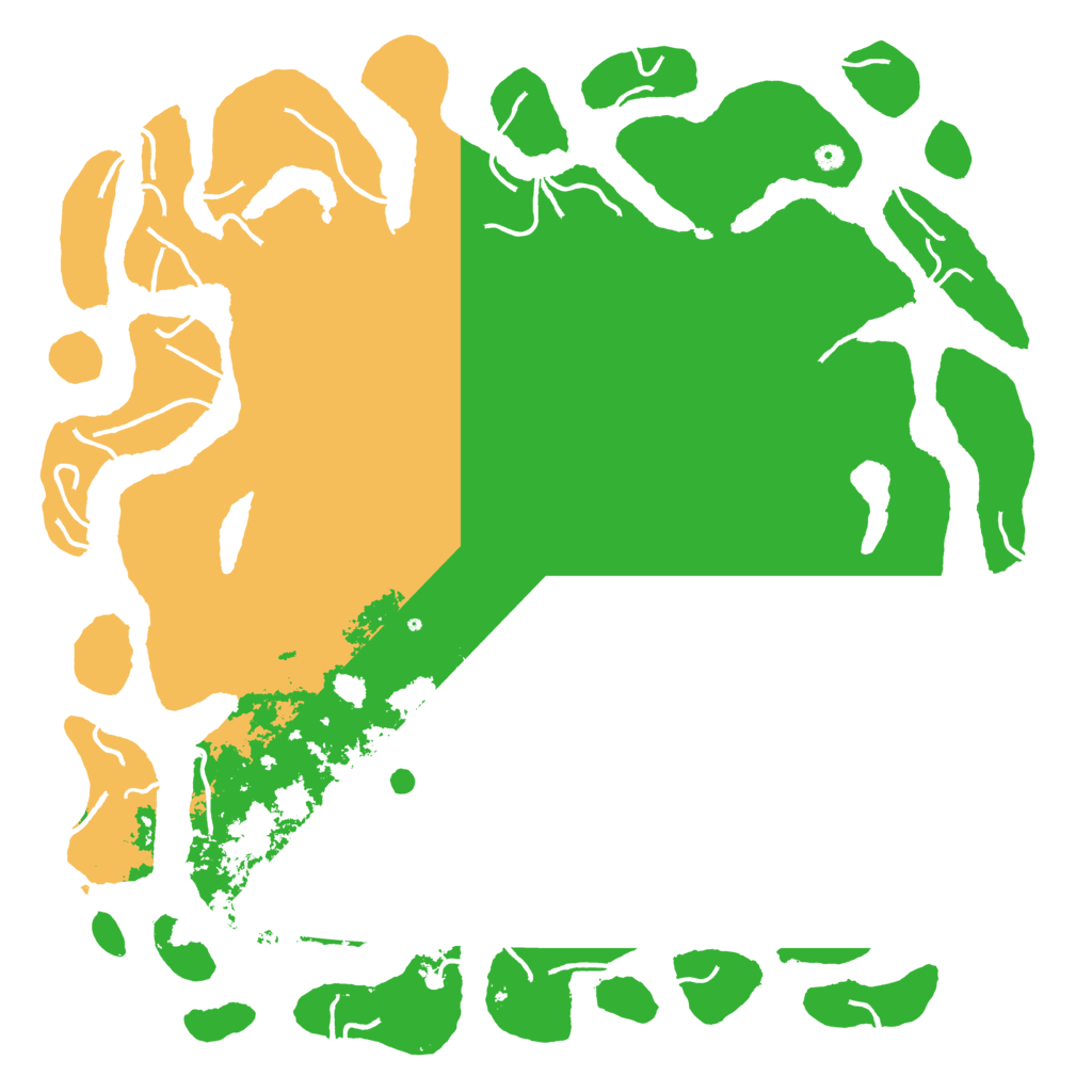 Biome Rust Map: Procedural Map, Size: 6000, Seed: 284068792