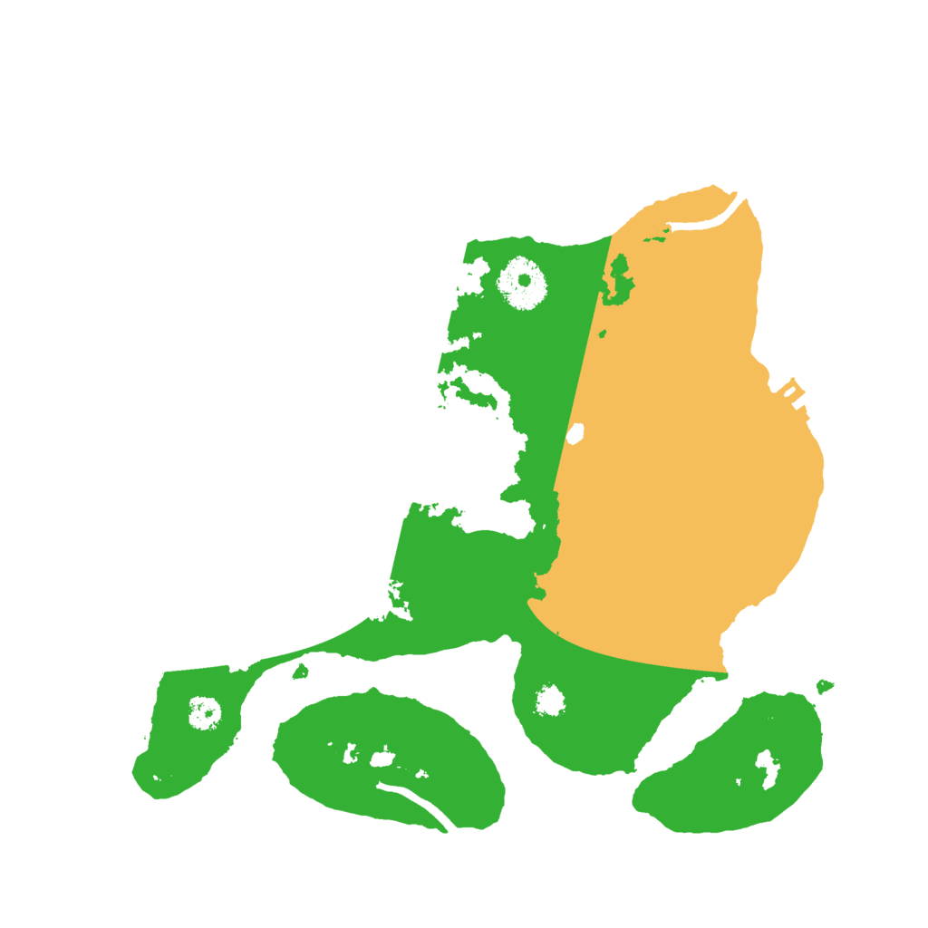 Biome Rust Map: Procedural Map, Size: 2853, Seed: 5354