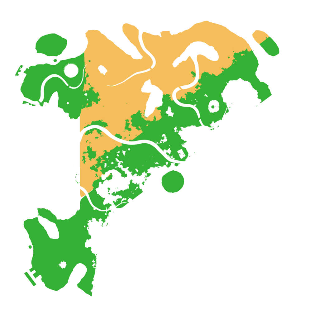 Biome Rust Map: Procedural Map, Size: 4000, Seed: 177180746