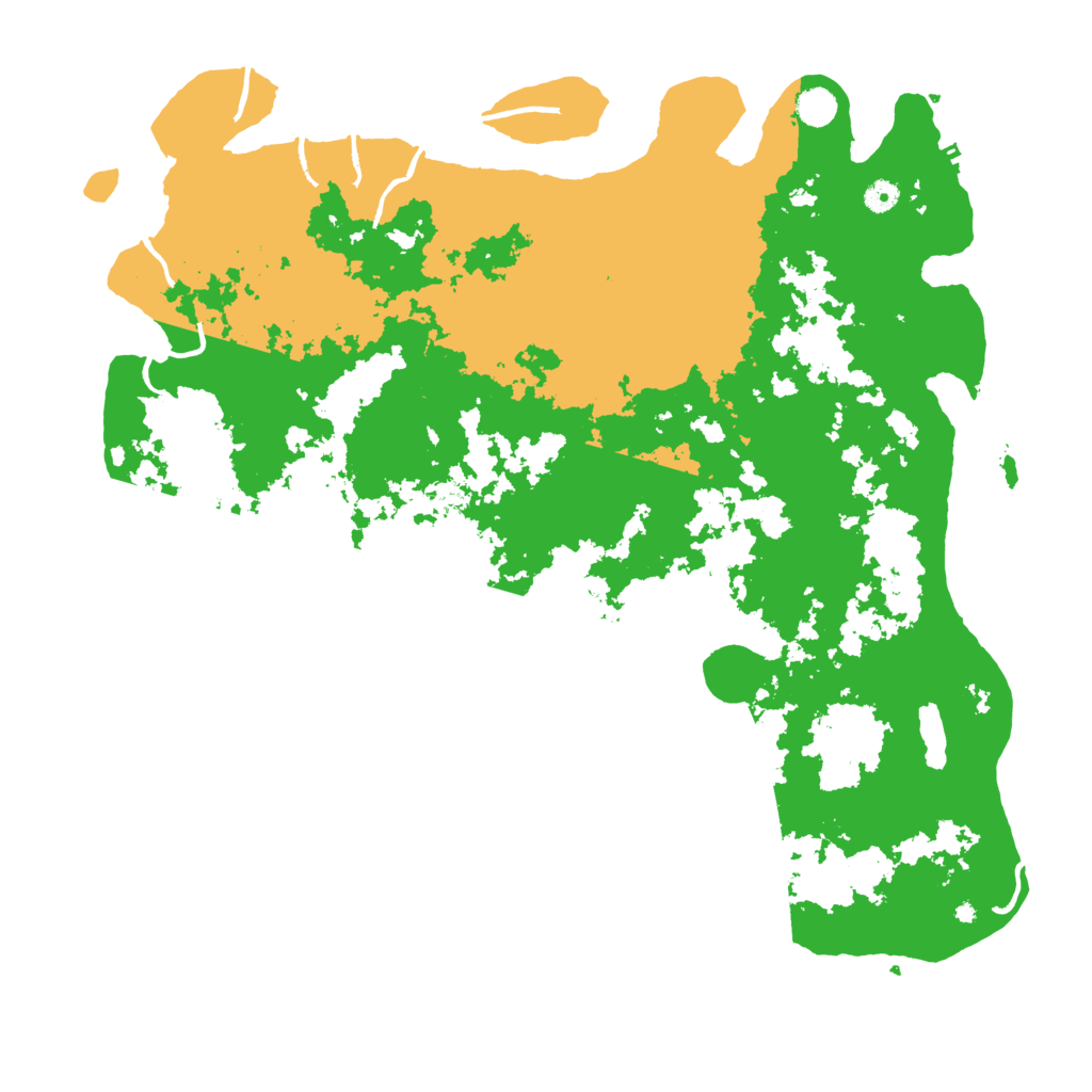 Biome Rust Map: Procedural Map, Size: 4952, Seed: 2147483647