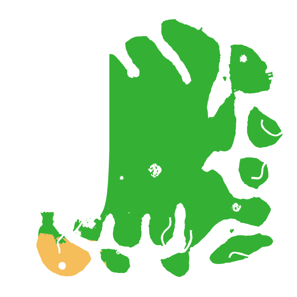 Biome Rust Map: Procedural Map, Size: 3500, Seed: 356853648