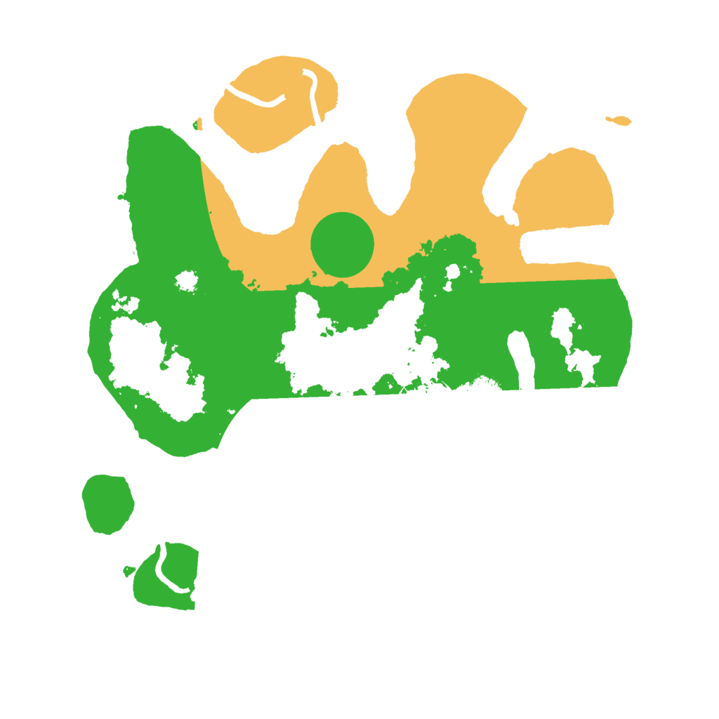 Biome Rust Map: Procedural Map, Size: 3000, Seed: 42164962