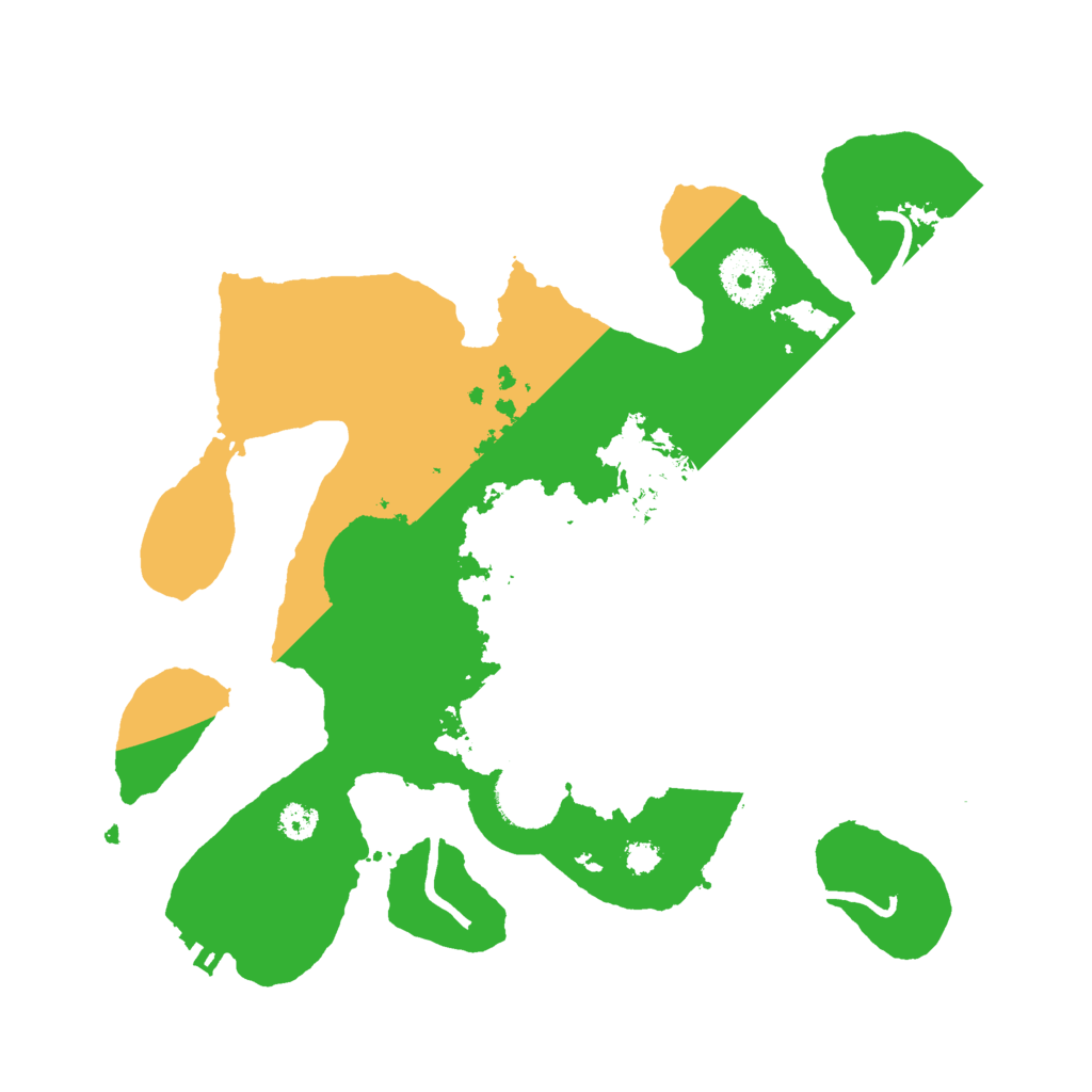 Biome Rust Map: Procedural Map, Size: 3000, Seed: 28403