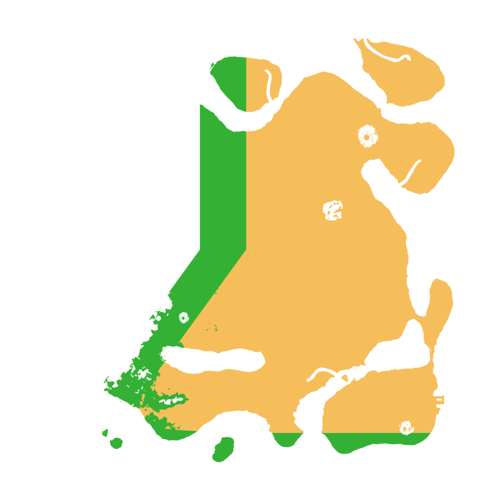 Biome Rust Map: Procedural Map, Size: 3600, Seed: 1892041520