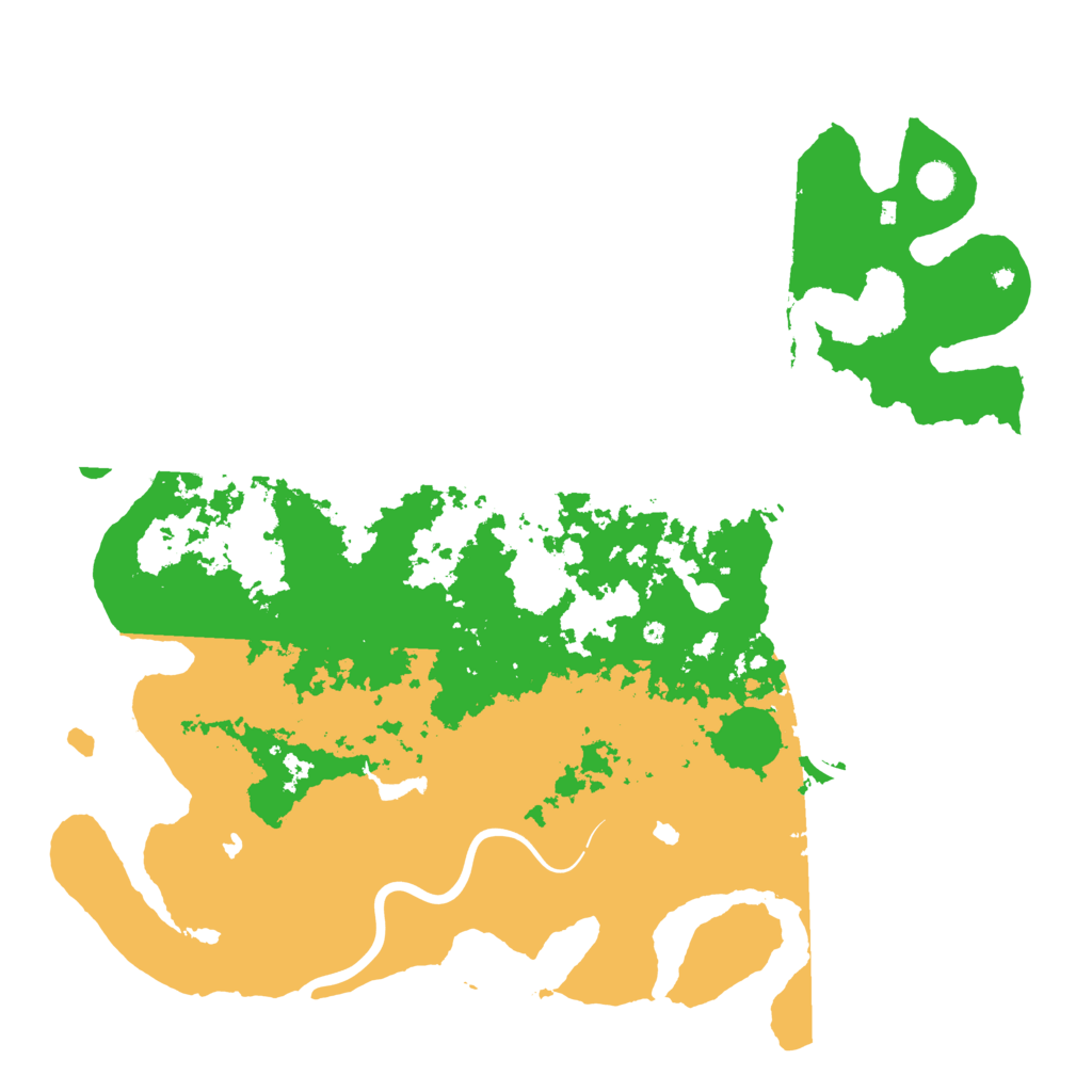 Biome Rust Map: Procedural Map, Size: 5000, Seed: 86902557