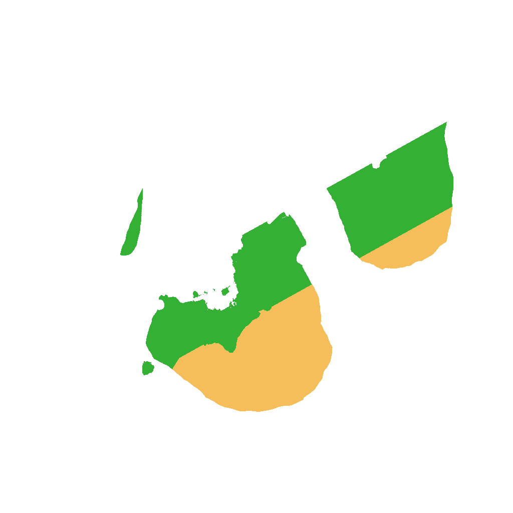 Biome Rust Map: Procedural Map, Size: 1500, Seed: 2362