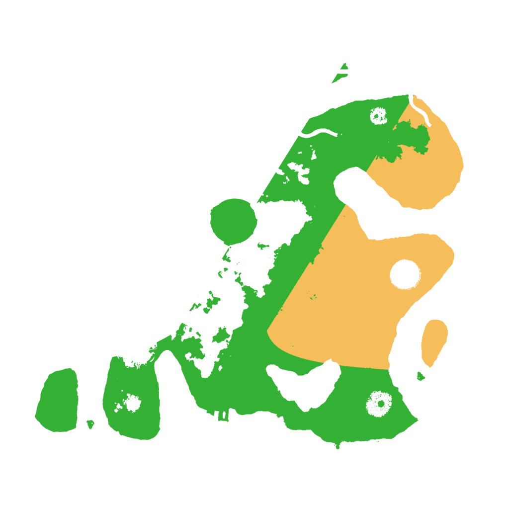 Biome Rust Map: Procedural Map, Size: 3000, Seed: 1024501934