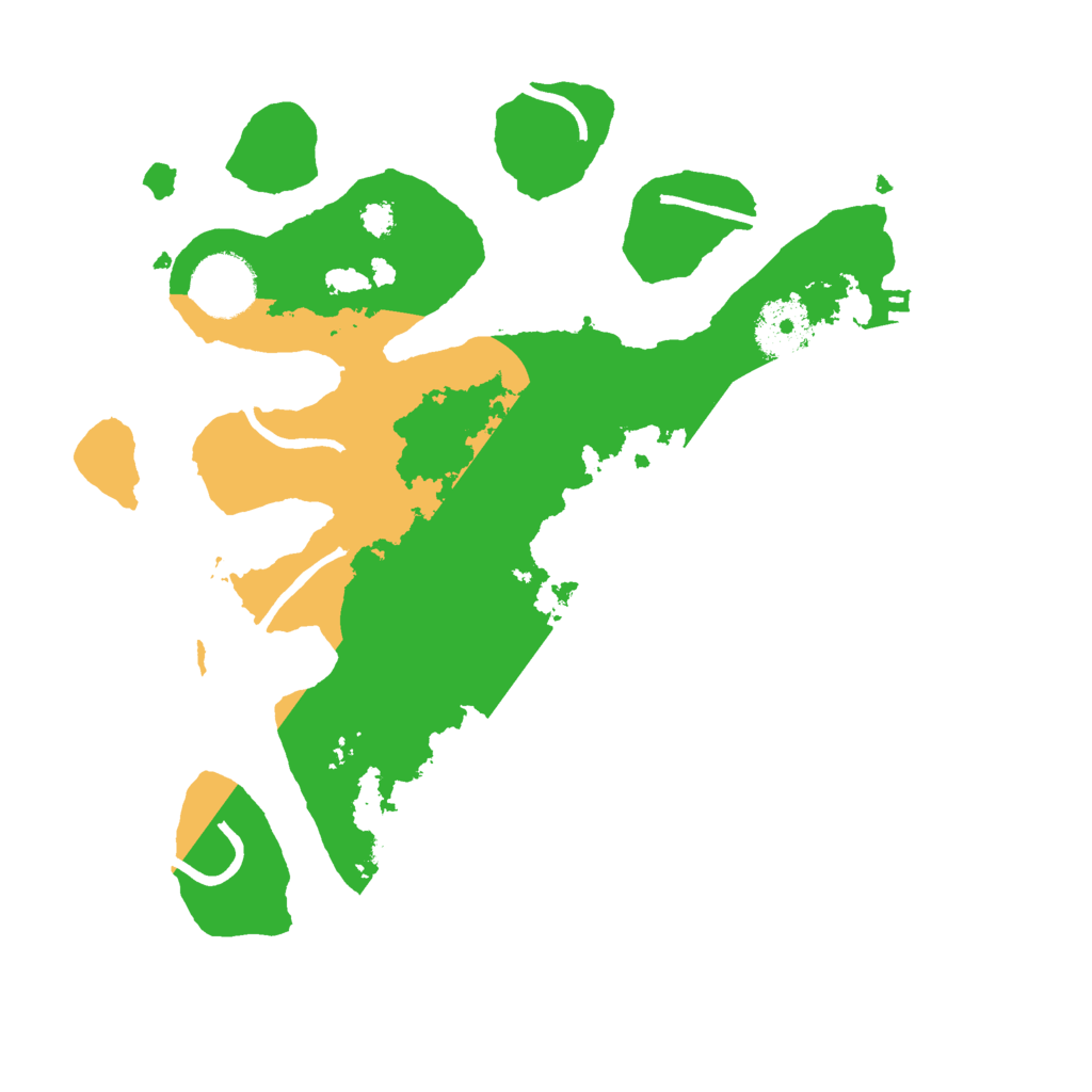 Biome Rust Map: Procedural Map, Size: 3000, Seed: 733694219