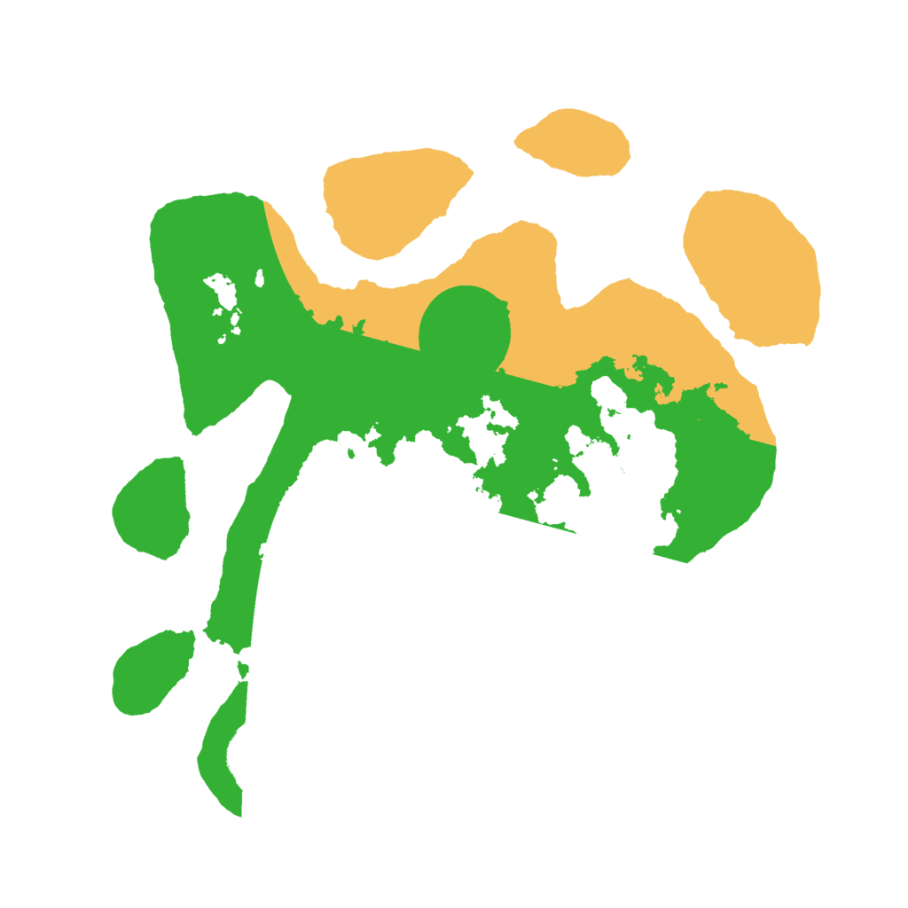 Biome Rust Map: Barren, Size: 2700, Seed: 12654654