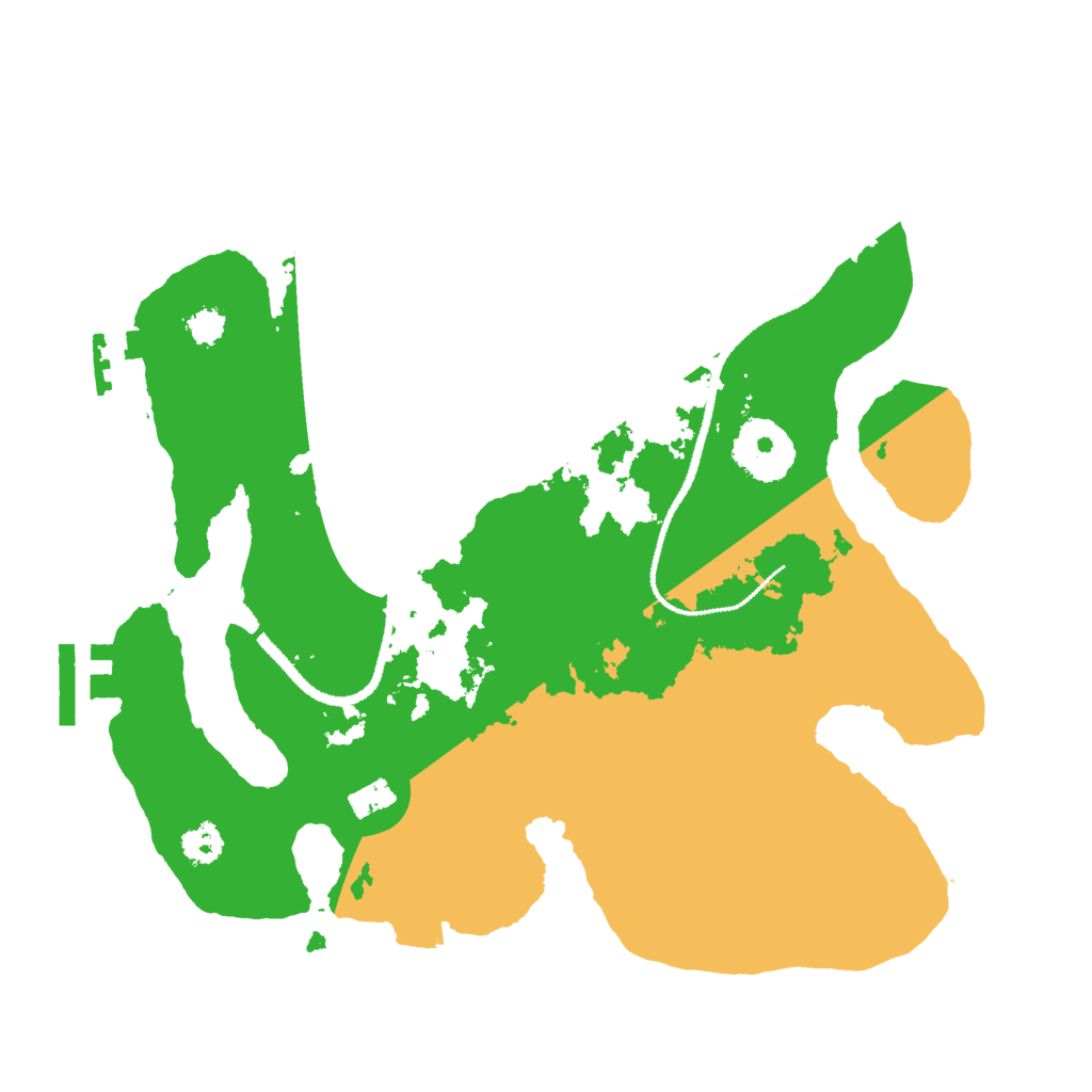 Biome Rust Map: Procedural Map, Size: 2700, Seed: 276