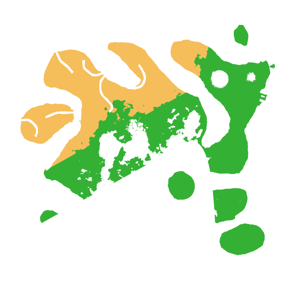 Biome Rust Map: Procedural Map, Size: 3000, Seed: 1276509389