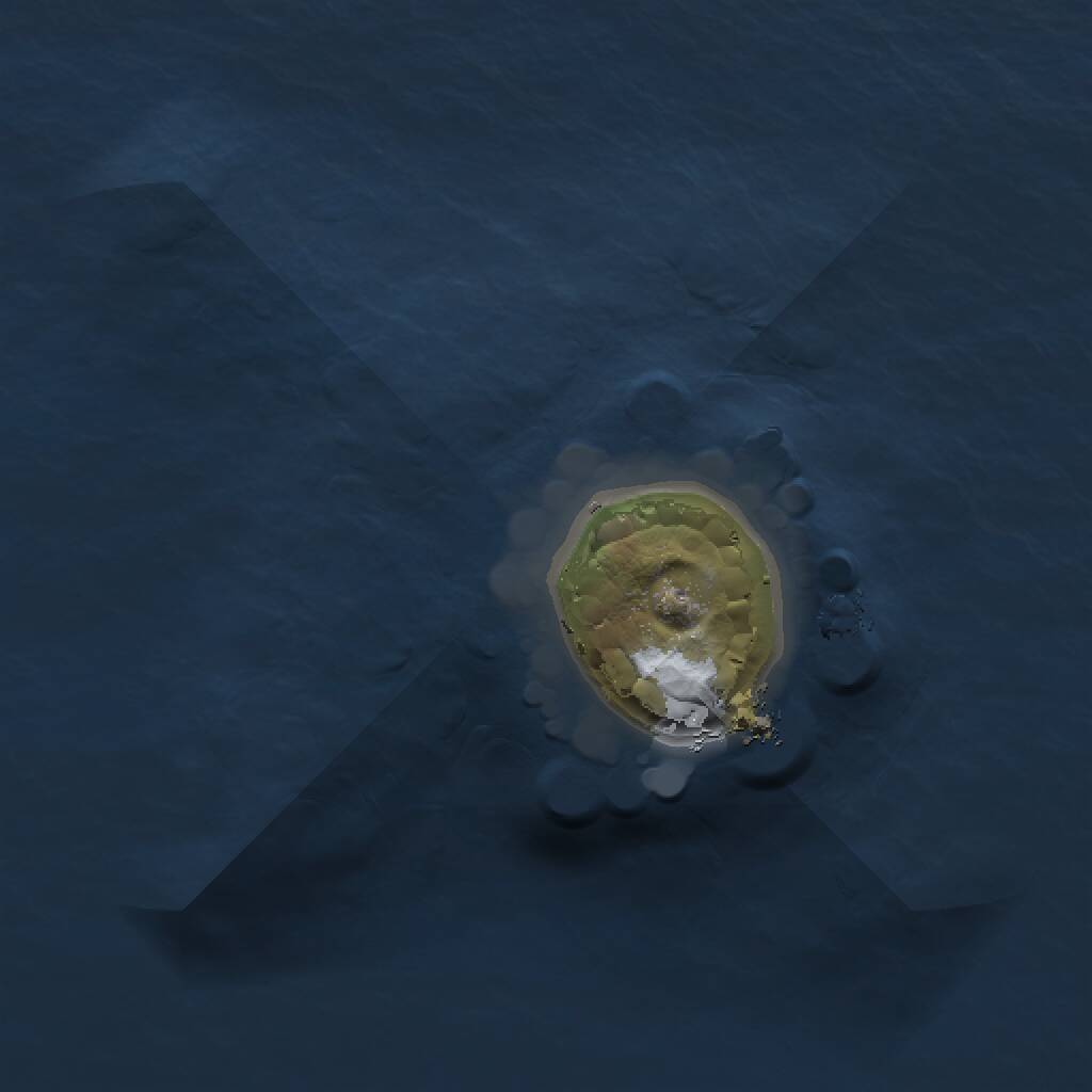 Rust Map: Procedural Map, Size: 1000, Seed: 69669, 1 Monuments