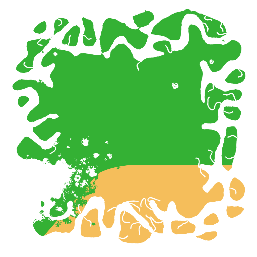 Biome Rust Map: Procedural Map, Size: 6000, Seed: 31946