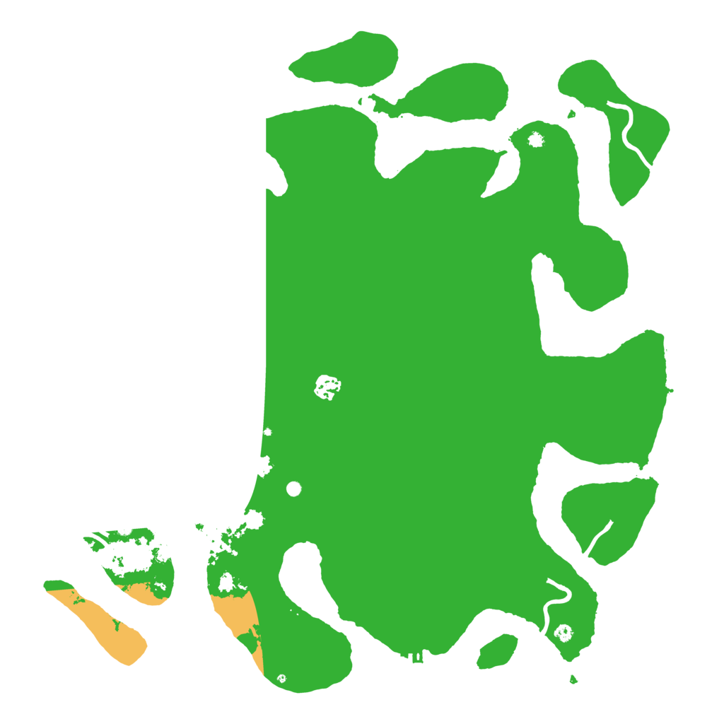 Biome Rust Map: Procedural Map, Size: 4250, Seed: 25498