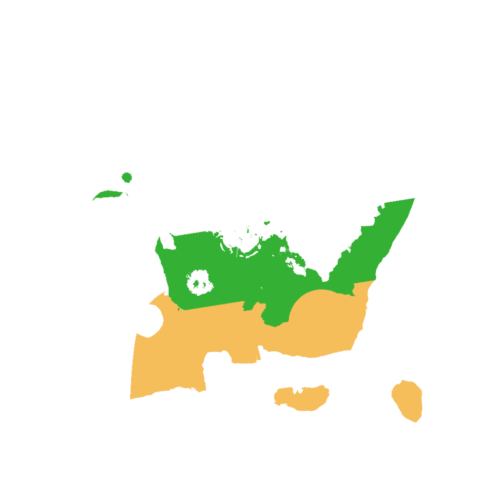 Biome Rust Map: Procedural Map, Size: 2000, Seed: 262956144