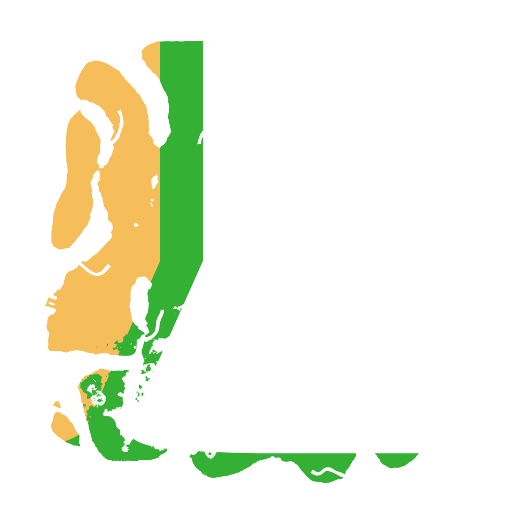 Biome Rust Map: Procedural Map, Size: 3539, Seed: 127233704