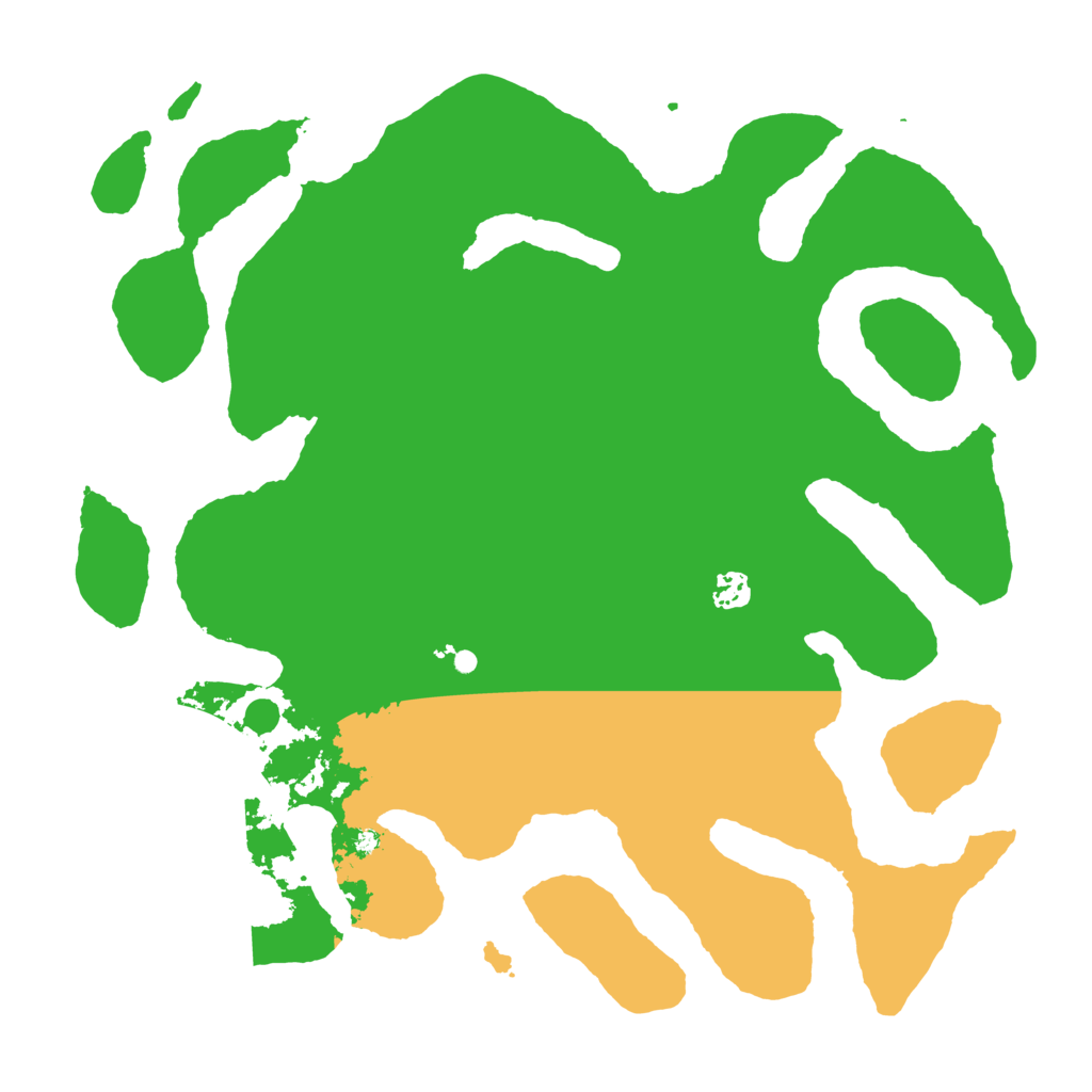 Biome Rust Map: Barren, Size: 4200, Seed: 997160540