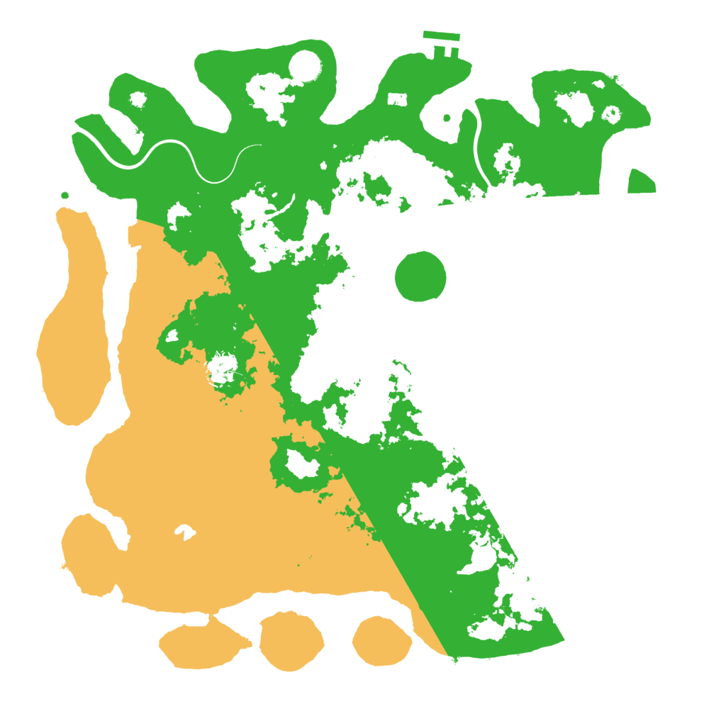 Biome Rust Map: Procedural Map, Size: 4000, Seed: 425299189