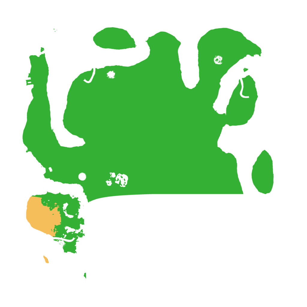 Biome Rust Map: Procedural Map, Size: 3500, Seed: 138947