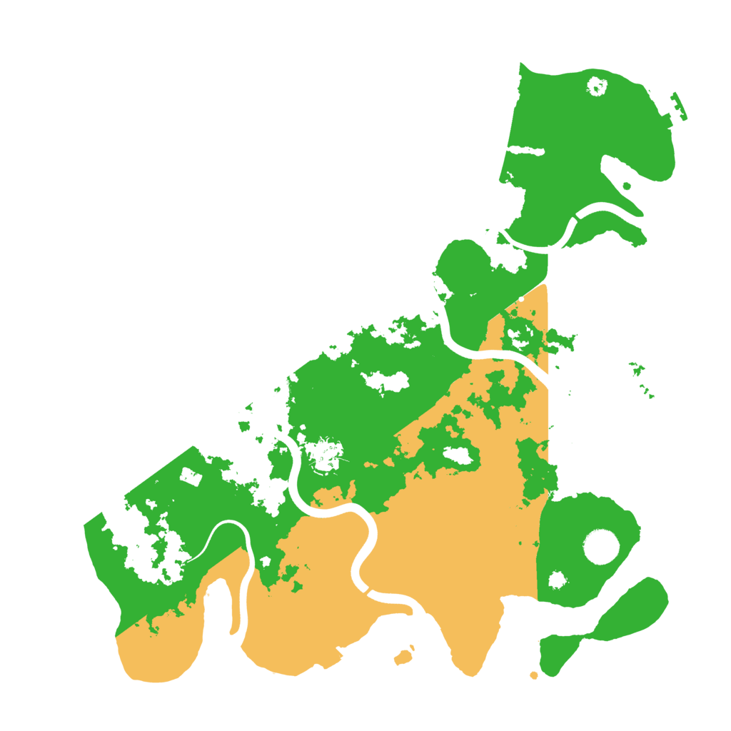 Biome Rust Map: Procedural Map, Size: 3750, Seed: 4125094
