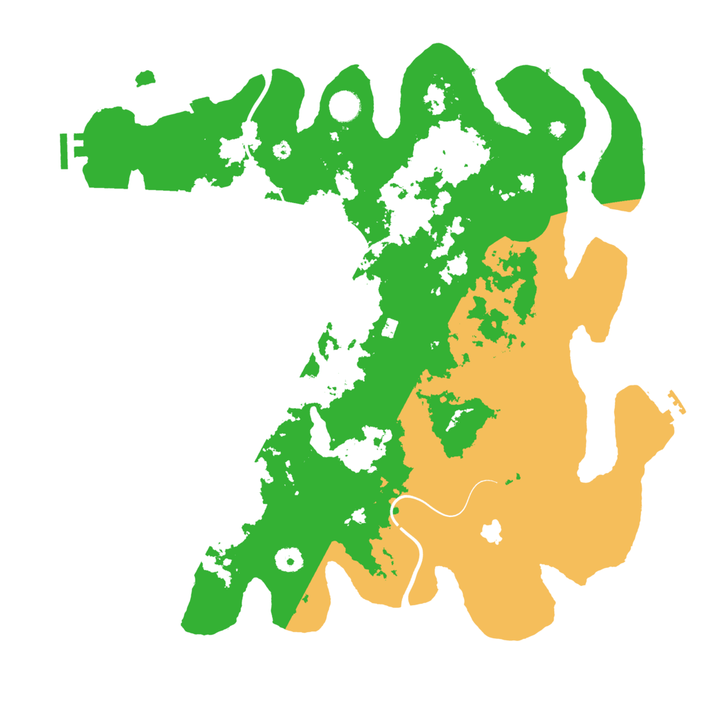 Biome Rust Map: Procedural Map, Size: 4000, Seed: 45578445