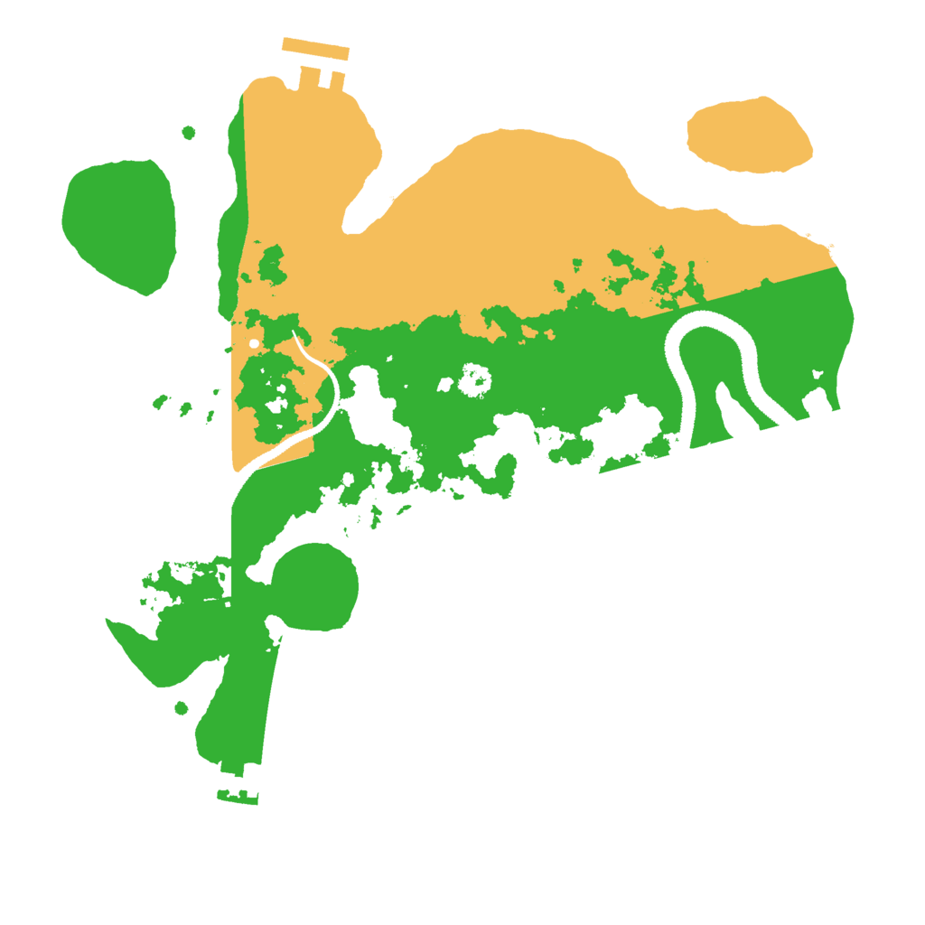 Biome Rust Map: Procedural Map, Size: 2800, Seed: 847235