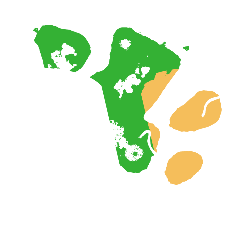 Biome Rust Map: Procedural Map, Size: 2200, Seed: 1780420007