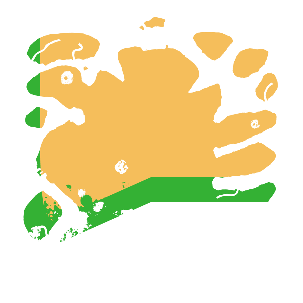 Biome Rust Map: Procedural Map, Size: 3500, Seed: 6534545