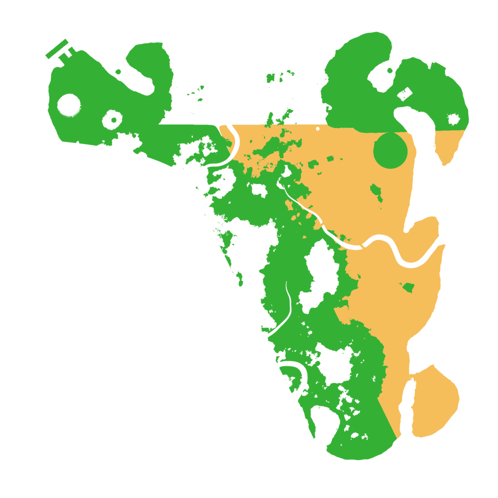 Biome Rust Map: Procedural Map, Size: 3850, Seed: 1648628940