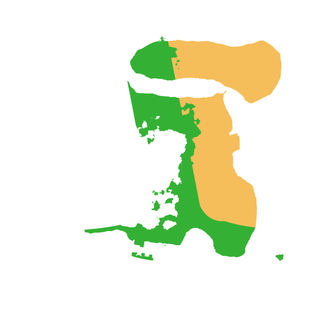 Biome Rust Map: Procedural Map, Size: 2200, Seed: 23556