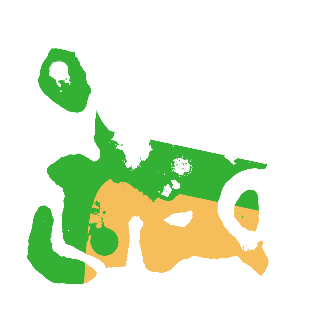 Biome Rust Map: Barren, Size: 3000, Seed: 734543798