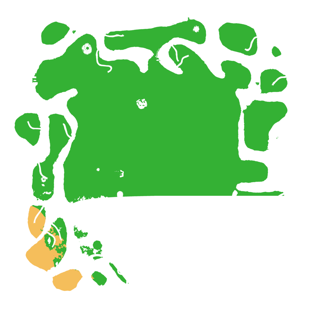 Biome Rust Map: Procedural Map, Size: 4500, Seed: 2042629169