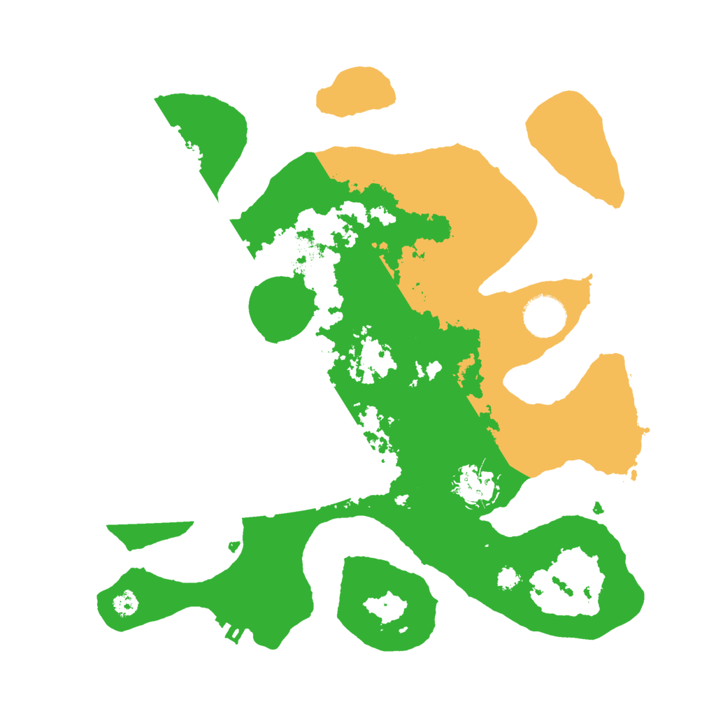 Biome Rust Map: Procedural Map, Size: 3000, Seed: 1812611386