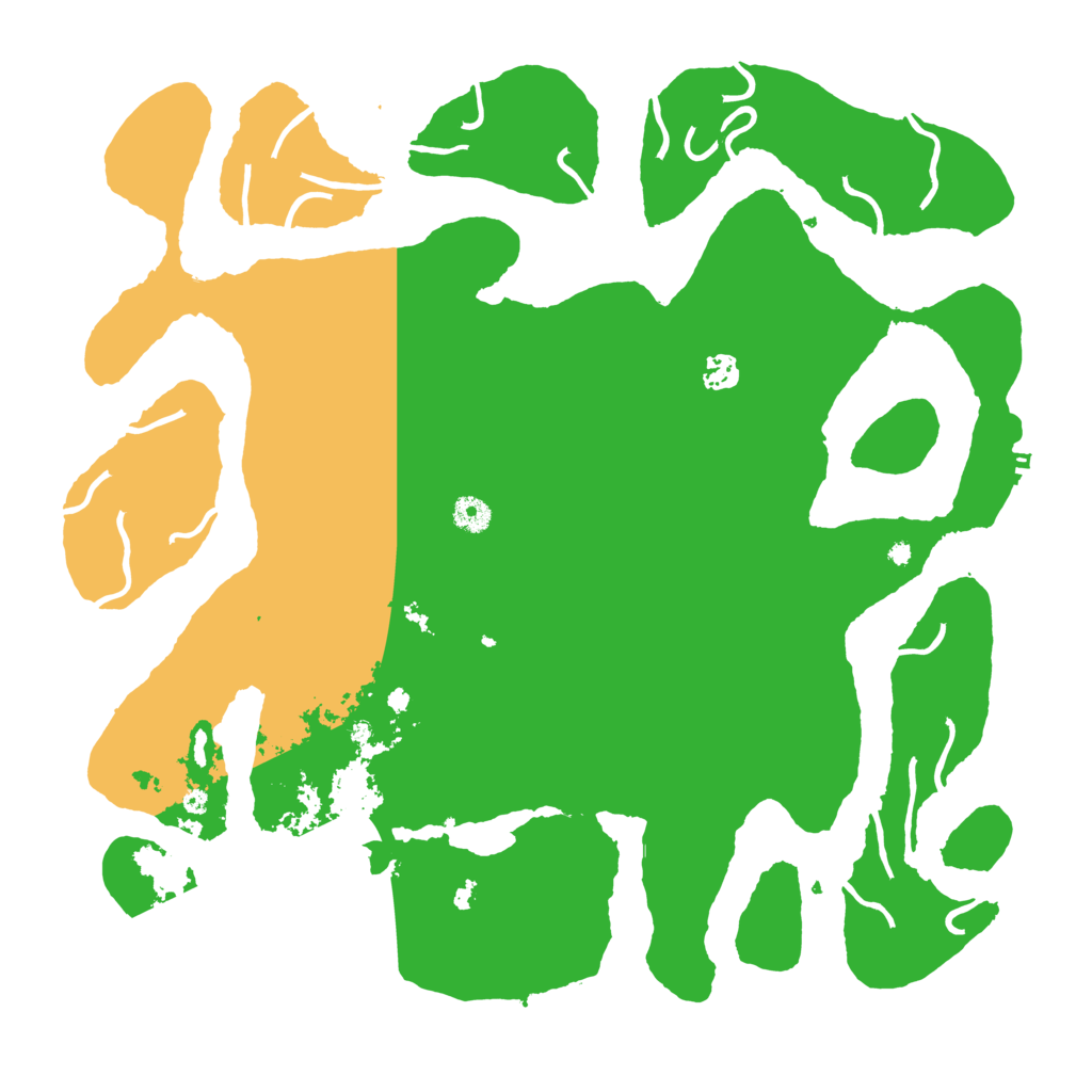 Biome Rust Map: Procedural Map, Size: 4400, Seed: 318704106