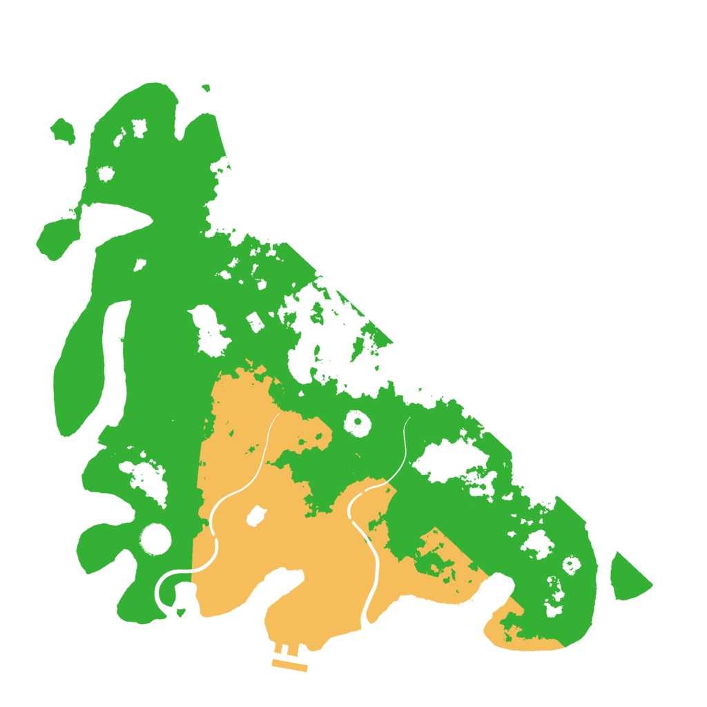 Biome Rust Map: Procedural Map, Size: 4000, Seed: 188418252