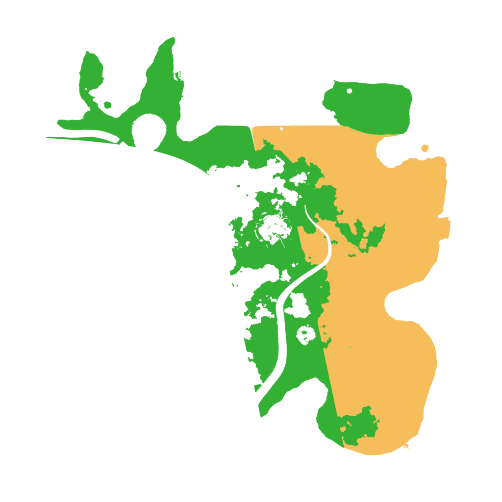 Biome Rust Map: Procedural Map, Size: 2750, Seed: 42304917