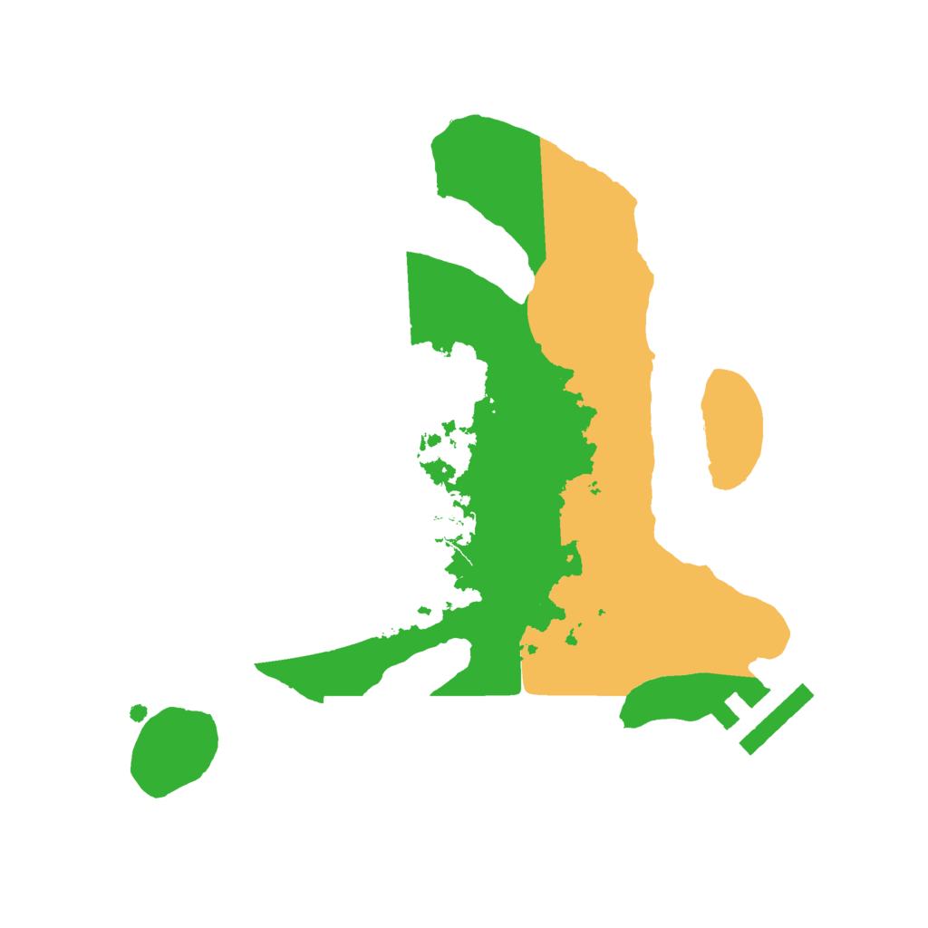 Biome Rust Map: Procedural Map, Size: 2137, Seed: 2137