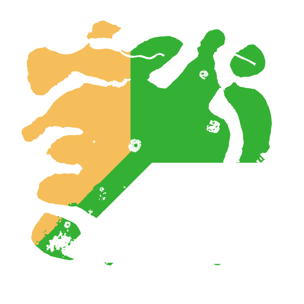 Biome Rust Map: Procedural Map, Size: 3500, Seed: 72824365