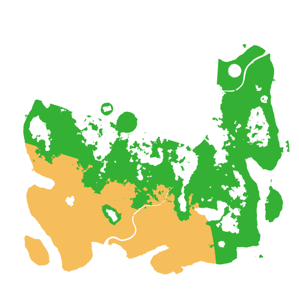 Biome Rust Map: Procedural Map, Size: 4000, Seed: 1951477805