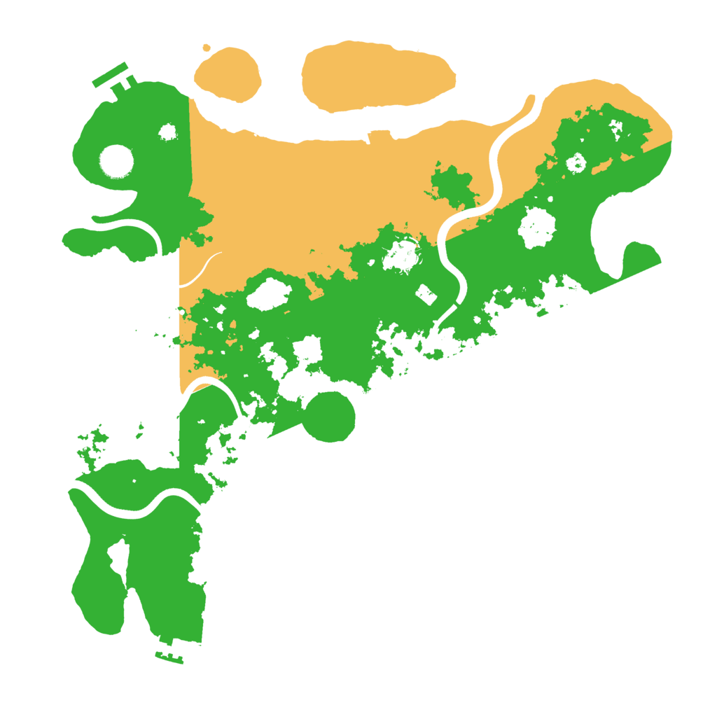 Biome Rust Map: Procedural Map, Size: 3750, Seed: 62420