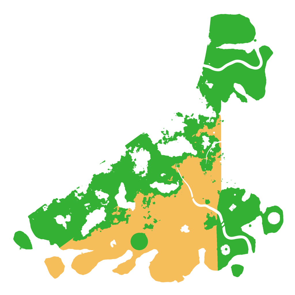 Biome Rust Map: Procedural Map, Size: 4500, Seed: 805837146