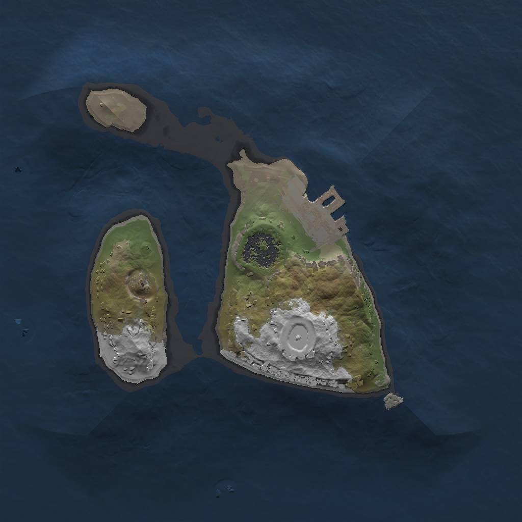 Rust Map: Procedural Map, Size: 1500, Seed: 118075862, 7 Monuments