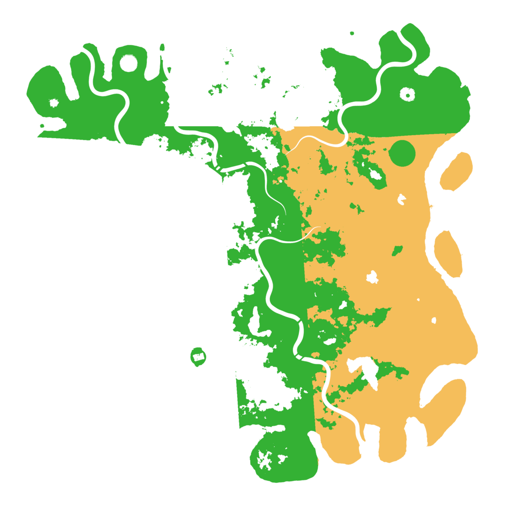 Biome Rust Map: Procedural Map, Size: 5150, Seed: 100