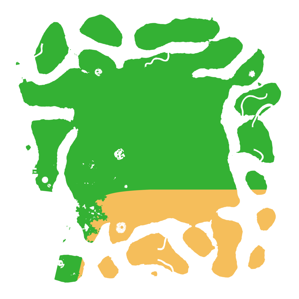 Biome Rust Map: Procedural Map, Size: 4200, Seed: 1146459985